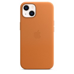 Funda Cuero iPhone 13 Ocre - Fundas iPhone - Apple