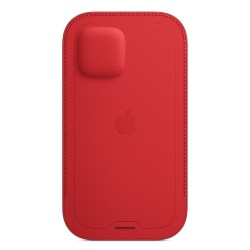 Funda Int. Cuero iPhone 12 Rojo - Fundas iPhone - Apple