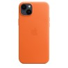 Funda Cuero iPhone 14 Plus Naranja - Fundas iPhone - Apple