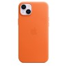 Funda Cuero iPhone 14 Plus Naranja - Fundas iPhone - Apple