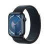 Apple Watch 9 Aluminio 45 Correa Tejido Negro - Apple Watch 9 - Apple