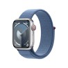 Watch 9 aluminio 41 Cell Plata Correa Tejido Azul - Apple Watch 9 - Apple