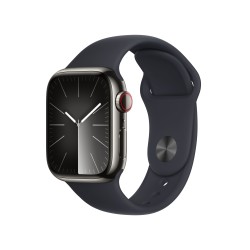 Watch 9 Acero 41 Cell Grafito Correa Negro S/M - Apple Watch 9 - Apple