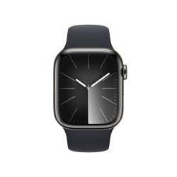 Watch 9 Acero 41 Cell Grafito Correa Negro S/M - Apple Watch 9 - Apple