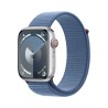 Watch 9 aluminio 45 Cell Plata Correa Tejido Azul - Apple Watch 9 - Apple