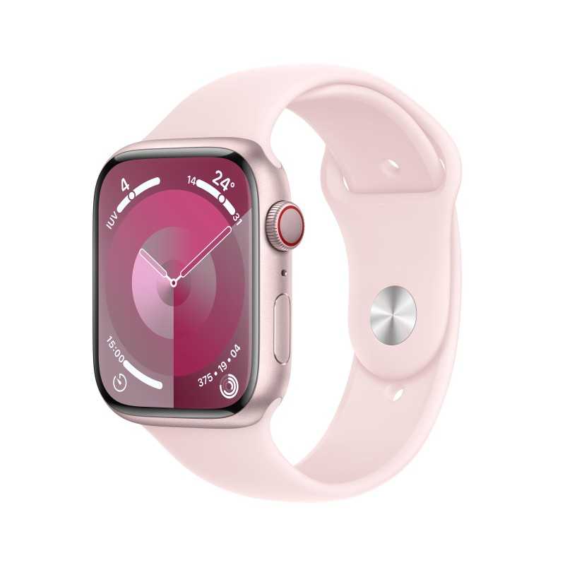 Watch 9 aluminio 45 Cell Rosa M/L - Apple Watch 9 - Apple