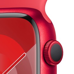 Watch 9 Aluminio 45 Rojo S/M - Apple Watch 9 - Apple