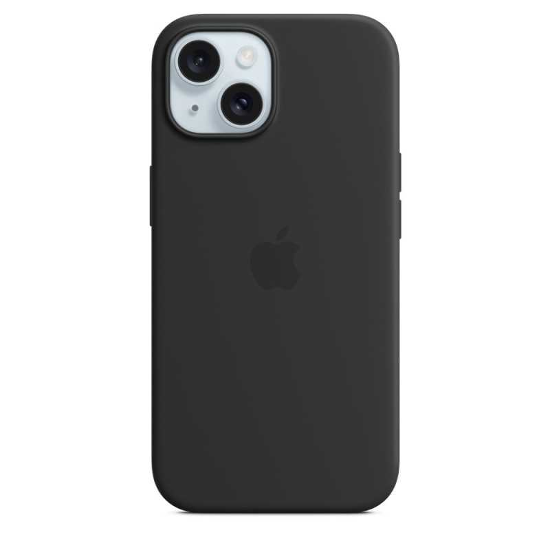 Funda iPhone 15 Silicona Negro - Fundas iPhone - Apple