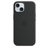 Funda iPhone 15 Silicona Negro - Fundas iPhone - Apple