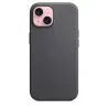 Funda tejido fino iPhone 15 negro - Fundas iPhone - Apple