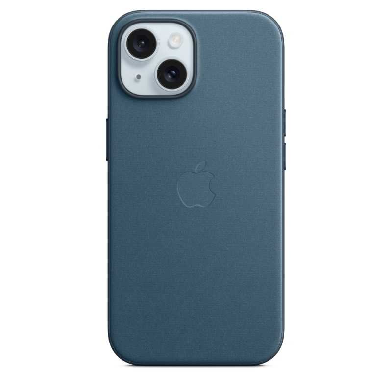 Funda tejido fino iPhone 15 Azul - Fundas iPhone - Apple