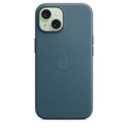 Funda tejido fino iPhone 15 Azul - Fundas iPhone - Apple