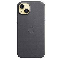 Funda tejido fino iPhone 15 Plus Negro - Fundas iPhone - Apple