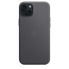 Funda tejido fino iPhone 15 Plus Negro - Fundas iPhone - Apple