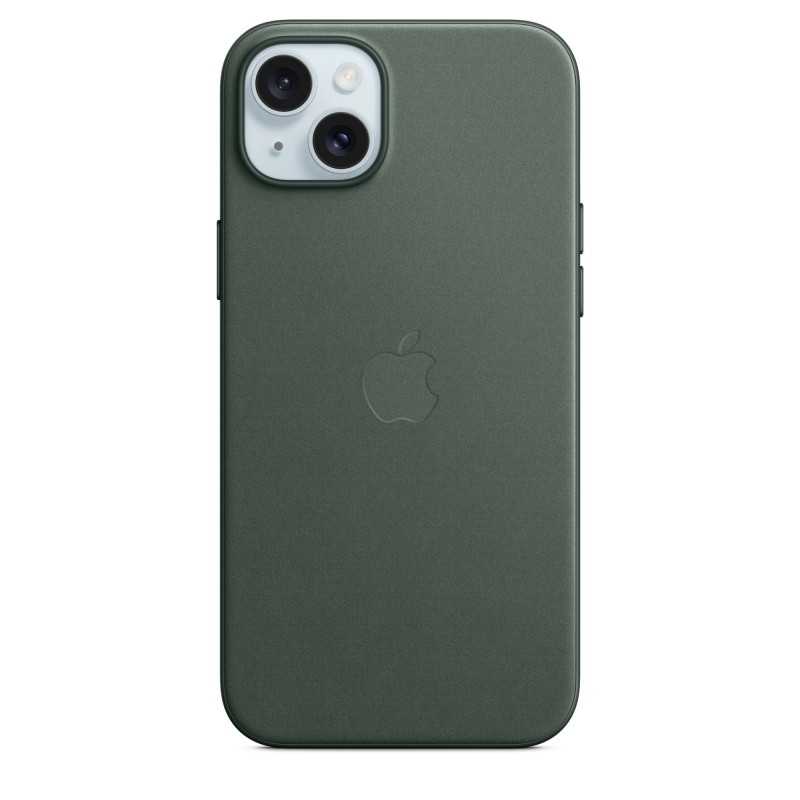 Funda tejido fino iPhone 15 Plus Verde - Fundas iPhone - Apple