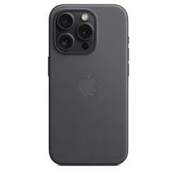 Funda tejido fino iPhone 15 Pro Negro - Fundas iPhone - Apple