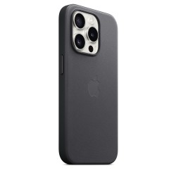 Funda tejido fino iPhone 15 Pro Negro - Fundas iPhone - Apple