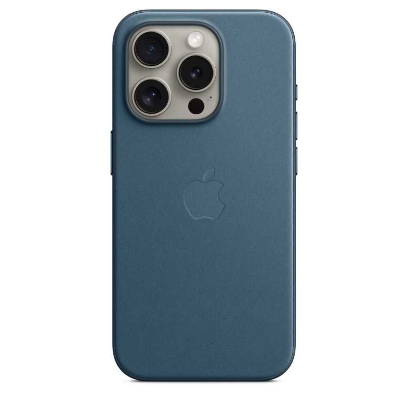 Funda tejido fino iPhone 15 Pro Azul - Fundas iPhone - Apple