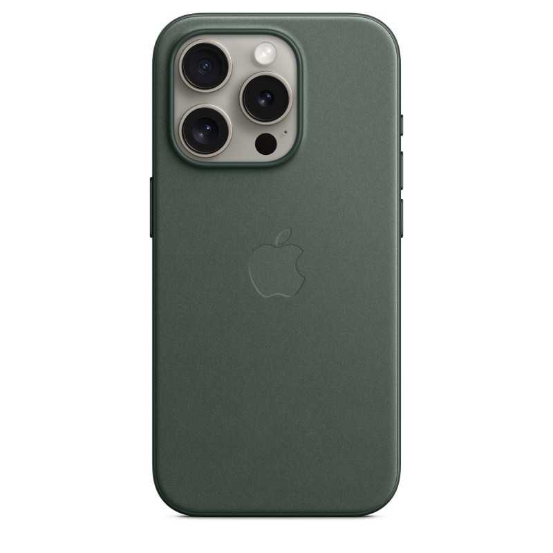 Funda tejido fino iPhone 15 Pro Verde - Fundas iPhone - Apple