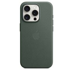 Funda tejido fino iPhone 15 Pro Verde - Fundas iPhone - Apple