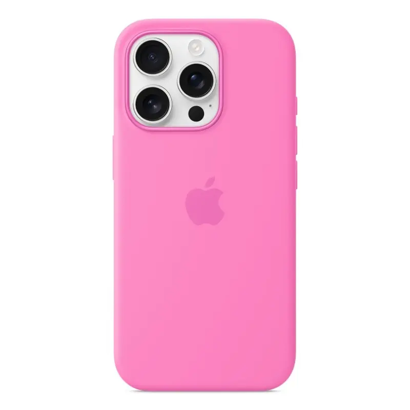 iPhone 16 Pro Silicone Case with MagSafe - Peony