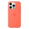 iPhone 16 Pro Silicone Case with MagSafe - Tangerine