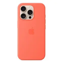 iPhone 16 Pro Silicone Case with MagSafe - Tangerine