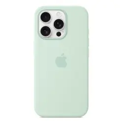iPhone 16 Pro Silicone Case with MagSafe - Aquamarine
