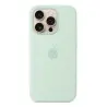 iPhone 16 Pro Silicone Case with MagSafe - Aquamarine