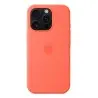 iPhone 16 Pro Silicone Case with MagSafe - Tangerine