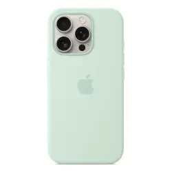 iPhone 16 Pro Silicone Case with MagSafe - Aquamarine