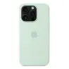 iPhone 16 Pro Silicone Case with MagSafe - Aquamarine