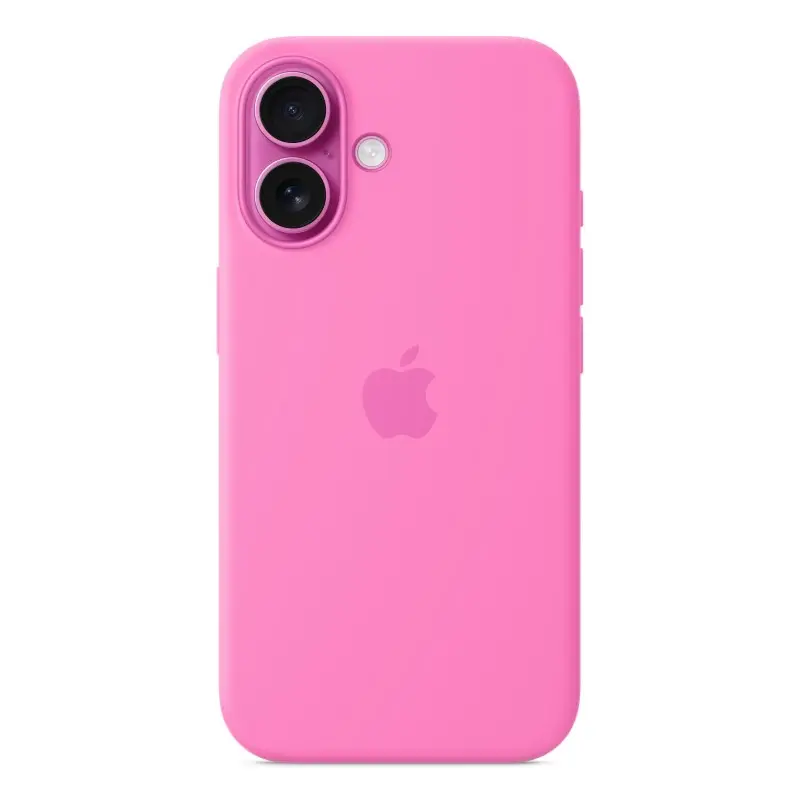 iPhone 16 Silicone Case with MagSafe - Peony