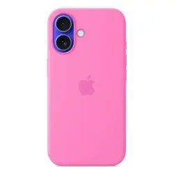 iPhone 16 Silicone Case with MagSafe - Peony