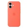 iPhone 16 Silicone Case with MagSafe - Tangerine