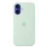 iPhone 16 Silicone Case with MagSafe - Aquamarine