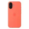 iPhone 16 Silicone Case with MagSafe - Tangerine