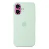 iPhone 16 Silicone Case with MagSafe - Aquamarine