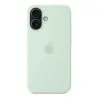 iPhone 16 Silicone Case with MagSafe - Aquamarine