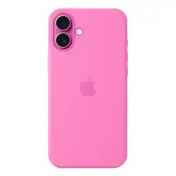 iPhone 16 Plus Silicone Case with MagSafe - Peony