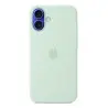 iPhone 16 Plus Silicone Case with MagSafe - Aquamarine