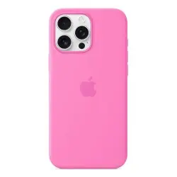 iPhone 16 Pro Max Silicone Case with MagSafe - Peony