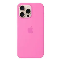 iPhone 16 Pro Max Silicone Case with MagSafe - Peony