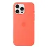 iPhone 16 Pro Max Silicone Case with MagSafe - Tangerine