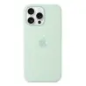 iPhone 16 Pro Max Silicone Case with MagSafe - Aquamarine