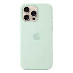 iPhone 16 Pro Max Silicone Case with MagSafe - Aquamarine