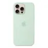 iPhone 16 Pro Max Silicone Case with MagSafe - Aquamarine
