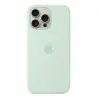 iPhone 16 Pro Max Silicone Case with MagSafe - Aquamarine