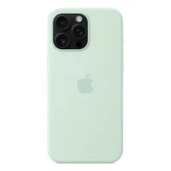 iPhone 16 Pro Max Silicone Case with MagSafe - Aquamarine