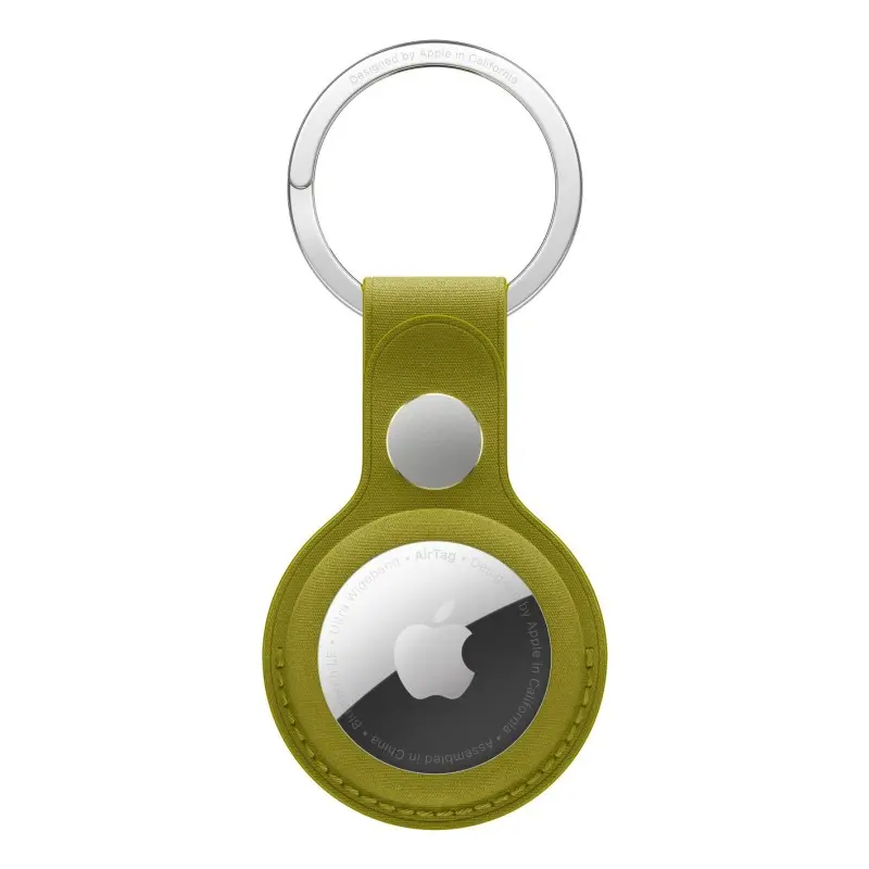 AirTag Trenzado Fino Amarillo AirTag Trenzado Fino Amarillo